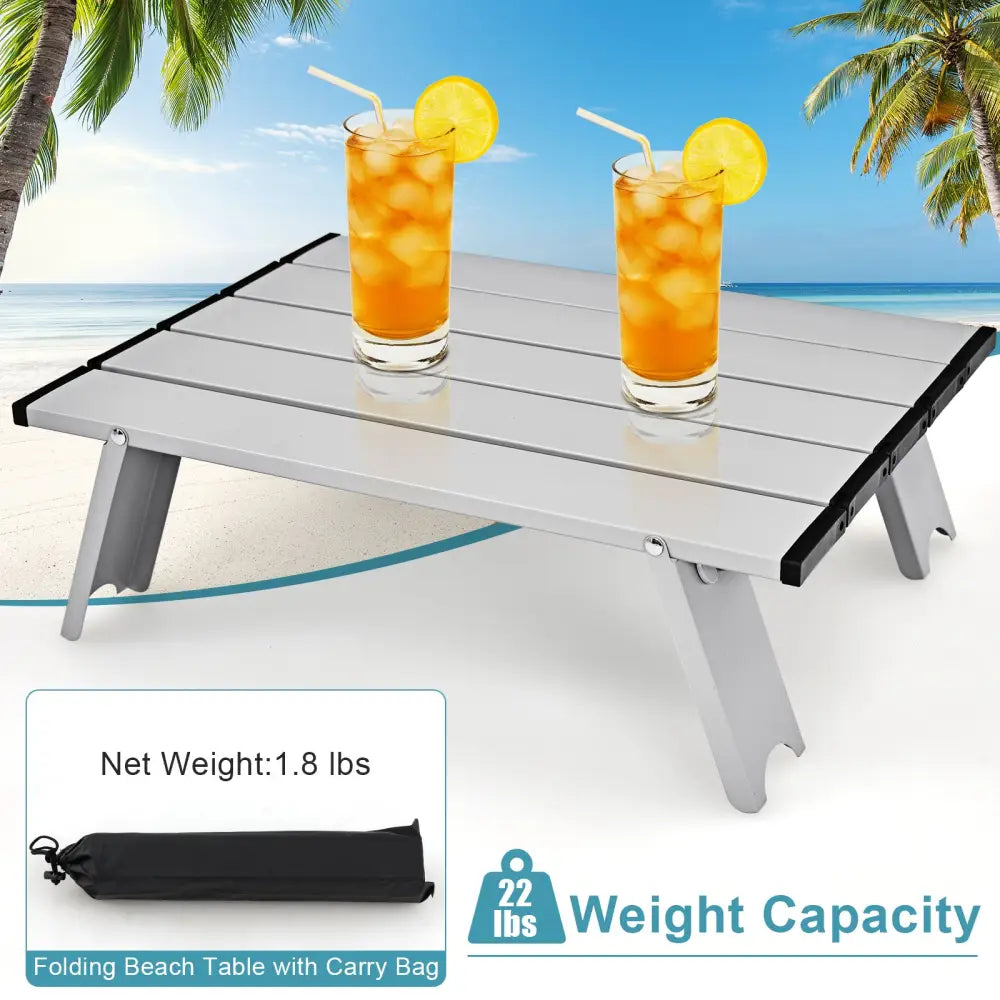 2 Packs 5-Position Outdoor Folding Backpack Beach Table Chair Reclining Chair Set-Blue - Blue - Beach & Lawn Chairs