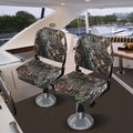 2-Piece Folding Boat Seat Set with Sponge Padding-Camouflage - Camouflage - Water Sports