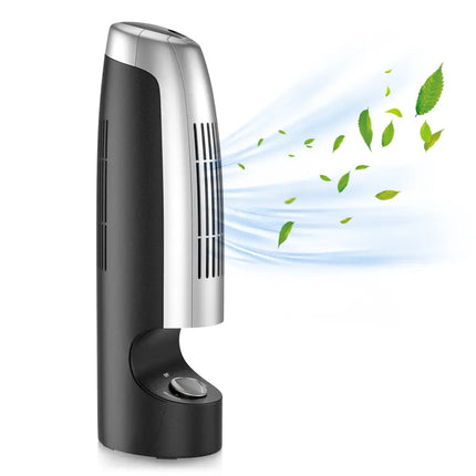 2 Pieces Mini Ionic Whisper Home Air Purifier for Dust and Smoke - Gray - Air Purifiers