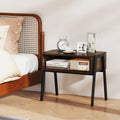 2 Pieces Stackable Night Stand Bedside End Table Set Costway