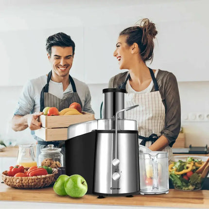 2 Speed Electric Juice Press for Fruit and Vegetable Costway