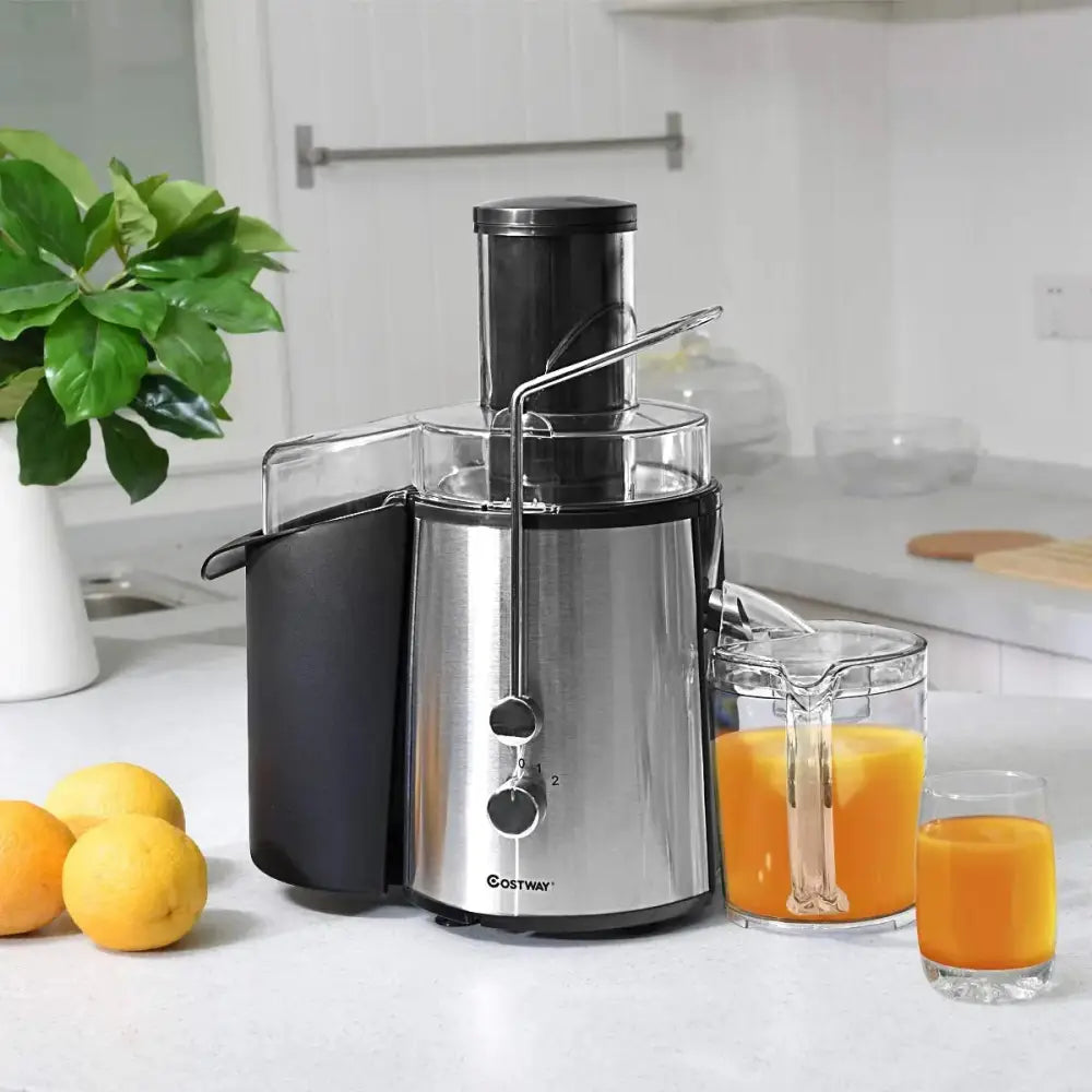 2 Speed Electric Juice Press for Fruit and Vegetable Costway