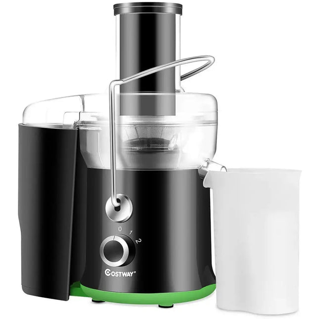 2 Speed Wide Mouth Fruit and Vegetable Centrifugal Electric Juicer Costway