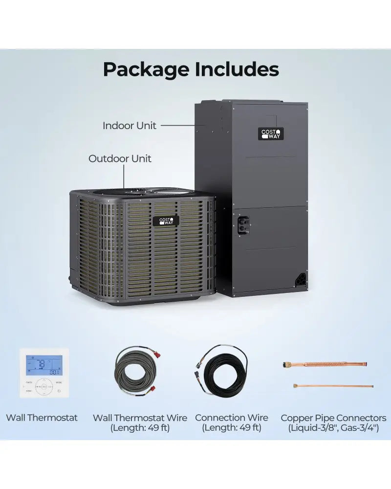 2 Ton 18 SEER2 High-Performance Heat Pump System (Operates down to -15„ƒ) - Heat Pumps
