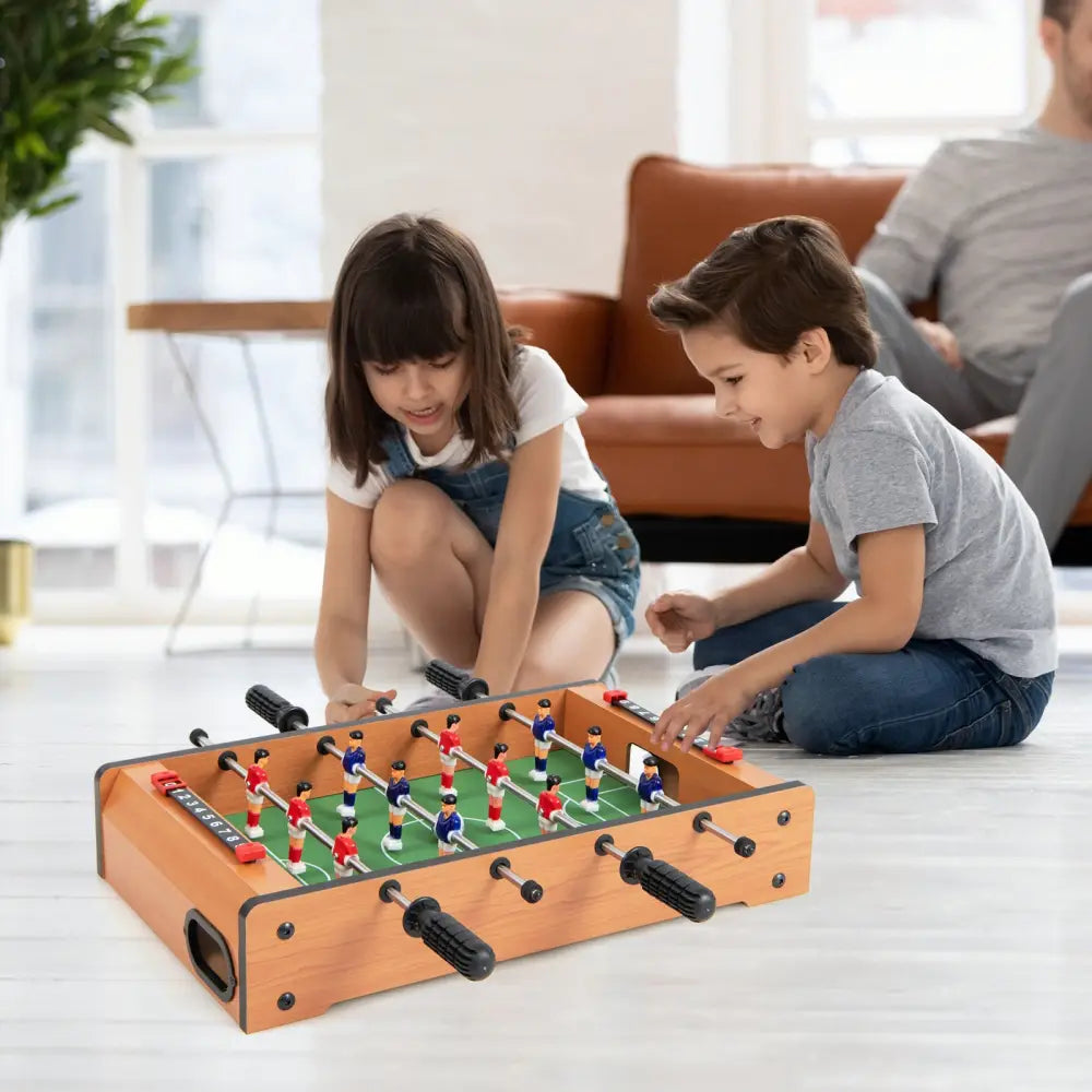 20 Inch Indoor Competition Game Soccer Table - Brown - Game Room