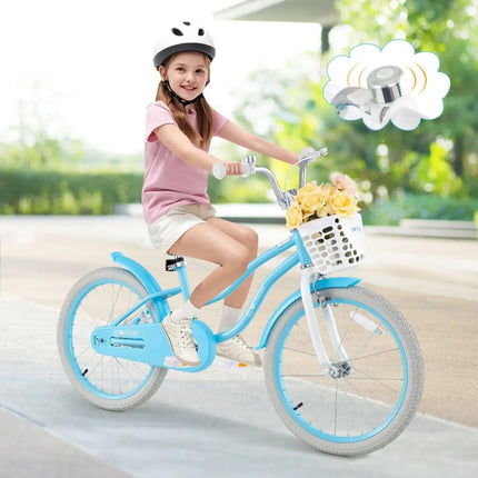 20 Inch Kids Bike with Dual Brakes and Adjustable Seat - Oasis Home Essentials