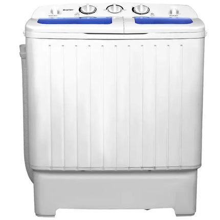 20 lbs Compact Twin Tub Washing Machine for Home Costway