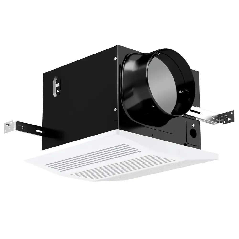 200 CFM Bathroom Exhaust Fan with Metal Housing and 6 Inches Duct for 200 Sq.Ft Costway