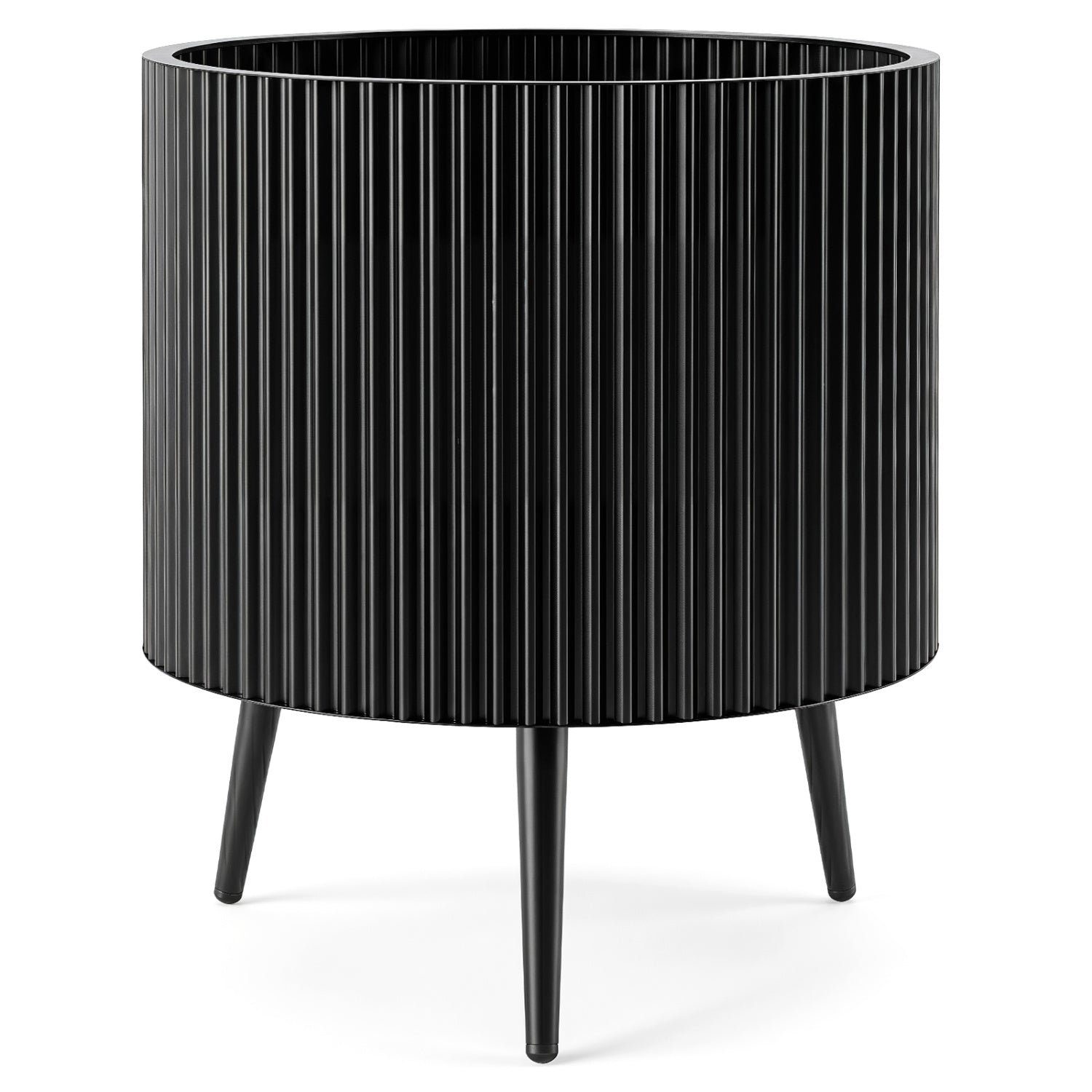 20 Inch Plant Pot with Stand and Tapered Legs for Garden