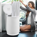20L Bathroom Towel Warmer with Auto Shut-White - White - Dryers