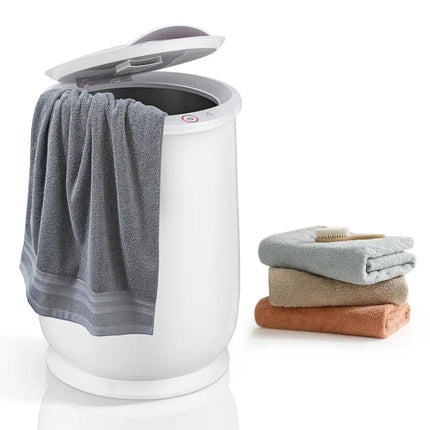 20L Bathroom Towel Warmer with Auto Shut-White - White - Dryers