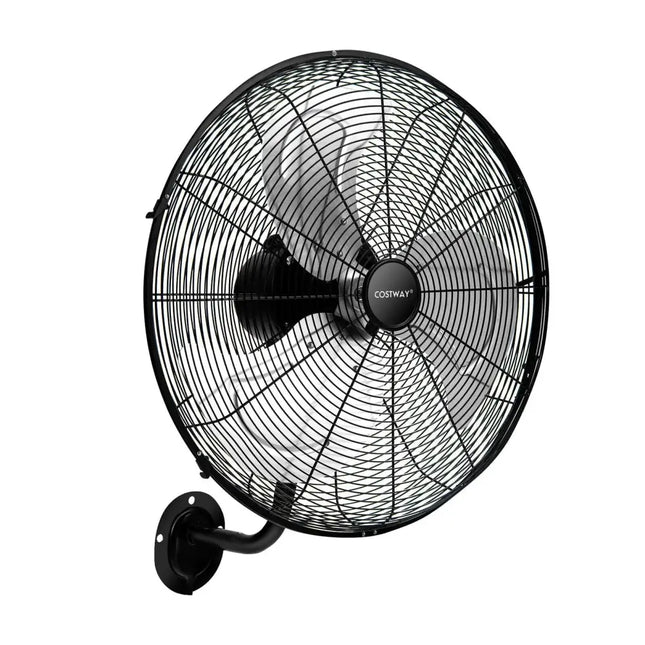 21 Inch 3 Speed Wall Mount Industrial Fan Costway