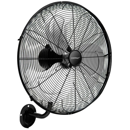 21 Inch 3 Speed Wall Mount Industrial Fan Costway