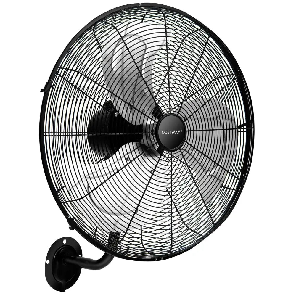 21 Inch 3 Speed Wall Mount Industrial Fan Costway
