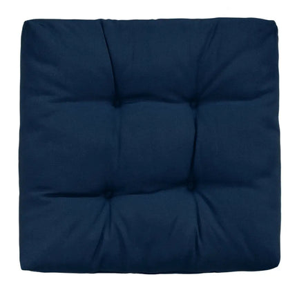 21 Inch x 21 Inch Patio Chair Seat Cushion Pads for Indoor and Outdoor-Navy - Navy - Outdoor Furniture Accessories
