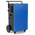 215 Pints 8000 Sq.Ft Commercial Dehumidifier For Home and Basement with 24H Timer-Blue Costway