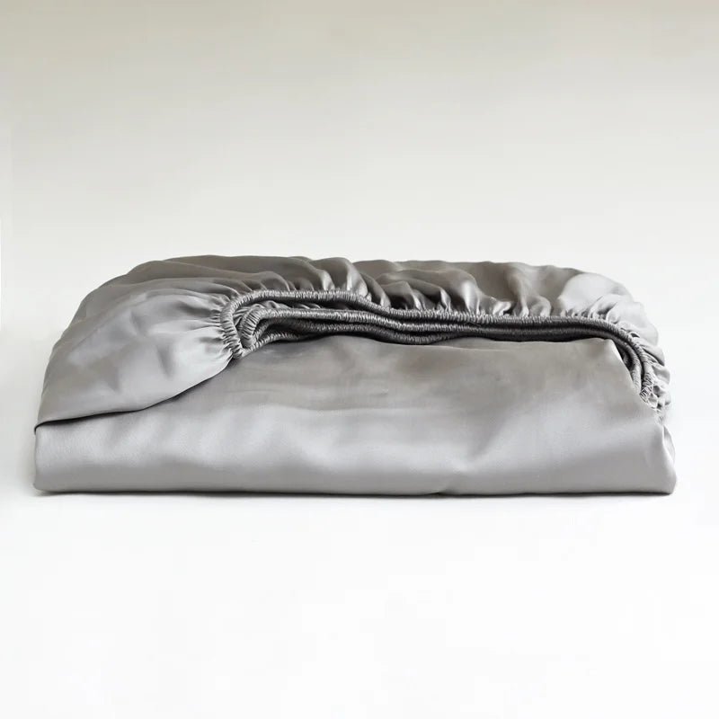 Luxury Natural Silk Fitted Sheet