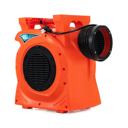 2200W 3 HP Commercial Air Blower for Giant Outdoor Inflatable Bounce House - Orange - Air Blowers