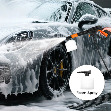 2300 PSI 1.8 GPM Electric High Pressure Power Washer-Orange - Orange - Pressure Washers