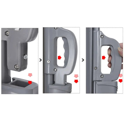 237 x 63 Inch Patio Retractable Double Folding Side Awning Screen Divider - Gray - Outdoor Shades