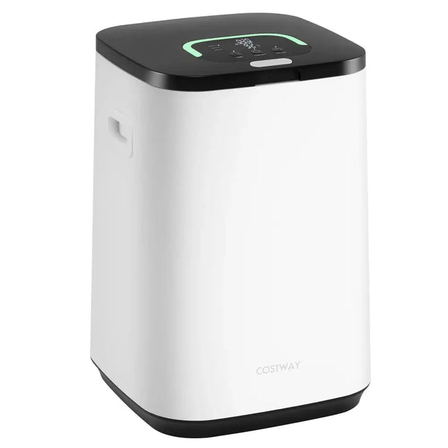 23L Large Hot Towel Heater with Rapid Heating and Adjustable Timer-White Costway