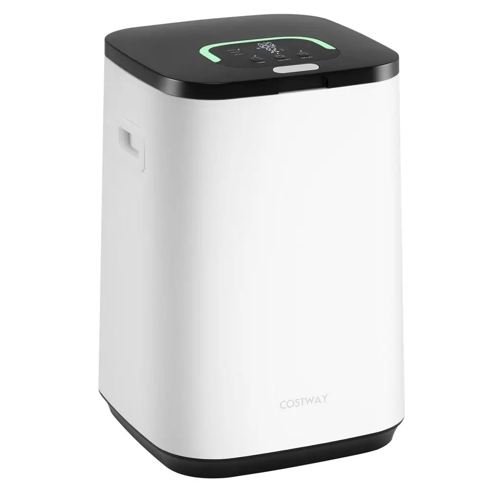23L Large Hot Towel Heater with Rapid Heating and Adjustable Timer-White - White - Dryers
