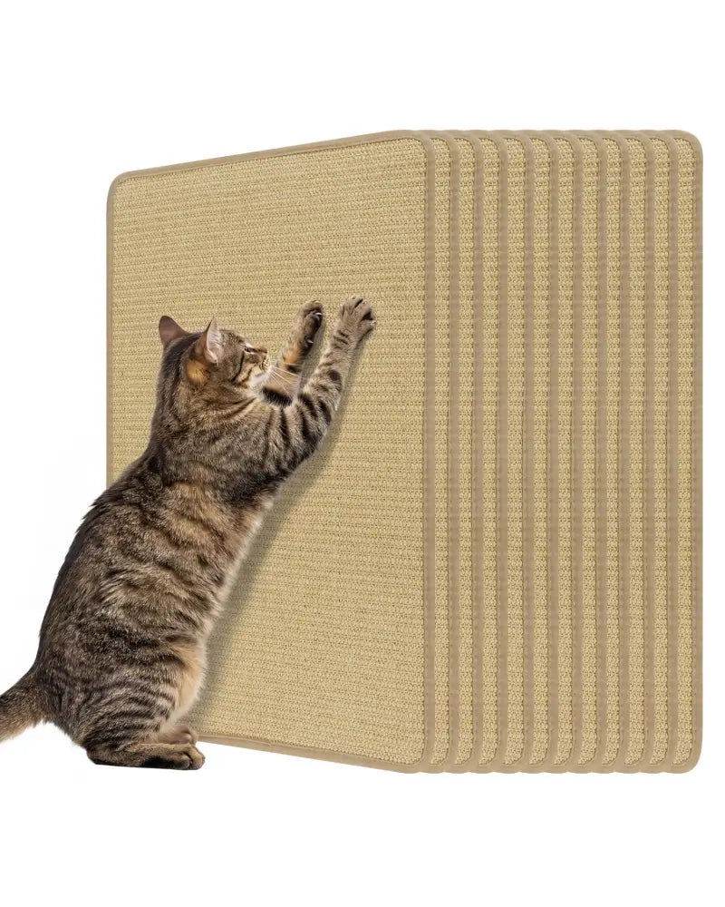 24 x 16 Inch 6-Piece Cat Scratcher Mat Set - Cat Trees Condos & Scratchers