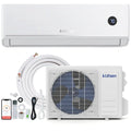 24000 BTU 18.1 SEER2 208/230V Mini Split Air Conditioner Works with Alexa - White - 24000 BTU Mini Split