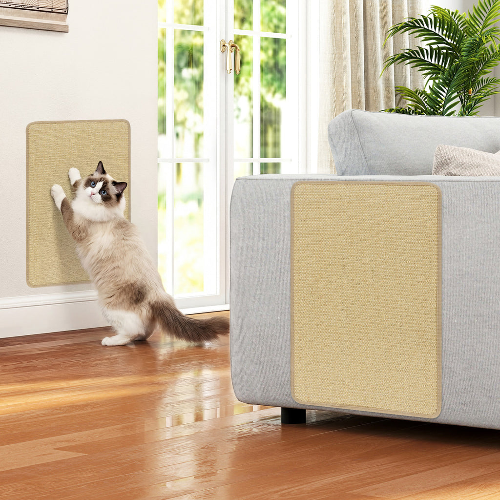 24 x 16 Inch 6-Piece Cat Scratcher Mat Set