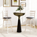 25"/30.5" Swivel Barstools Set of 2  360° Rotating Bar/Counter Height Chairs with Upholstered Seat-30.5 Inch Costway