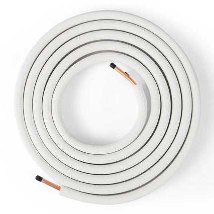 Costway mini-split air conditioner copper tubing coil with insulation for installation