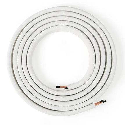 Costway mini-split AC copper refrigerant line set with insulation tubing for installation