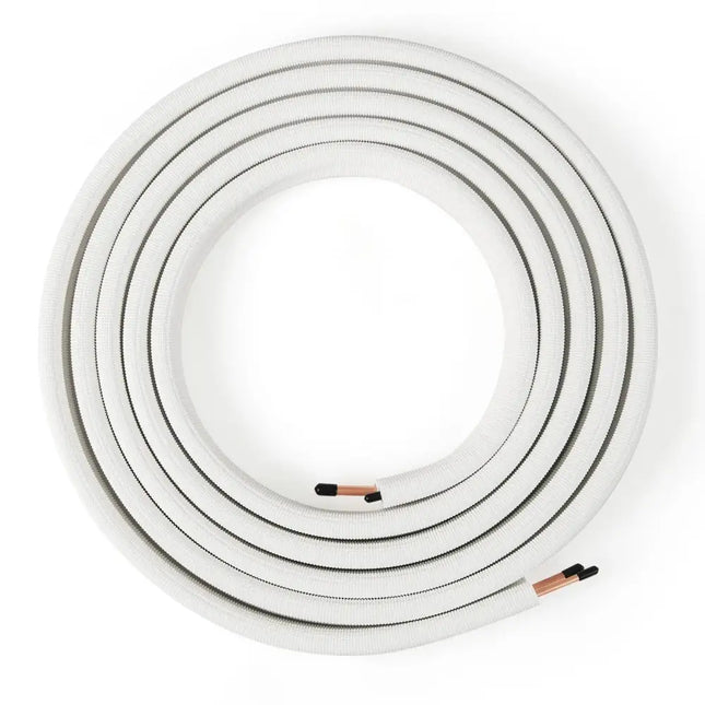 Costway mini-split AC copper refrigerant line set with insulation tubing for installation