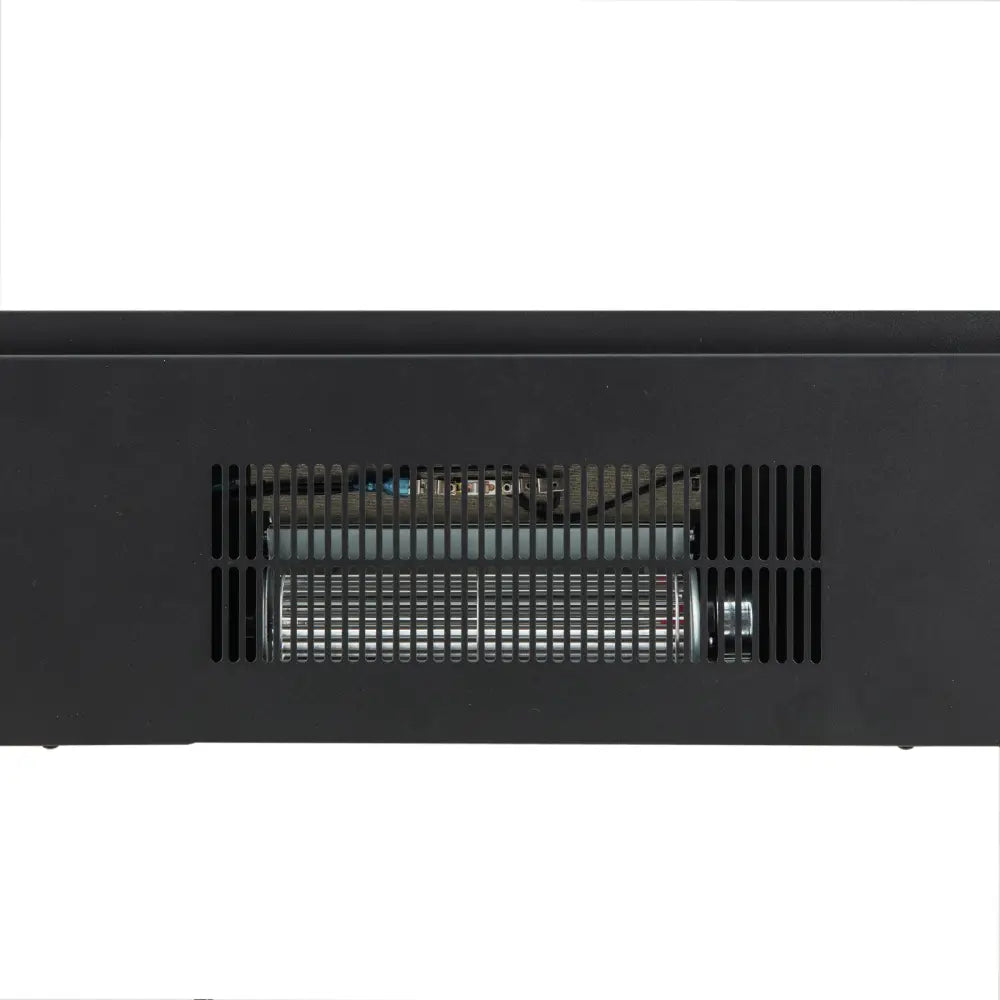 26 Inch Infrared Electric Fireplace Insert with Remote Control-Black - Black - Fireplaces