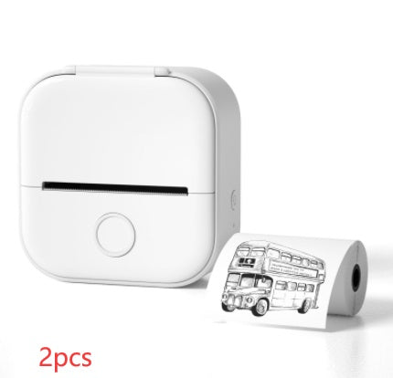 Portable Mini Thermal Label Printer Home Photo Printer\ Printer Bluetooth-compatible Mini Label Printer Price Tag