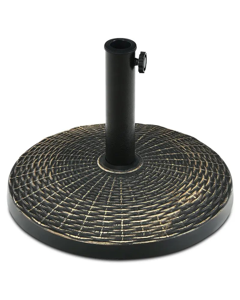27 lbs Patio Market Umbrella Base Stand - Bronze - Outdoor Umbrella Bases