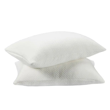 28 x18 Inch Shredded Memory Foam Bed Pillows with Bamboo Cooling Cover Costway