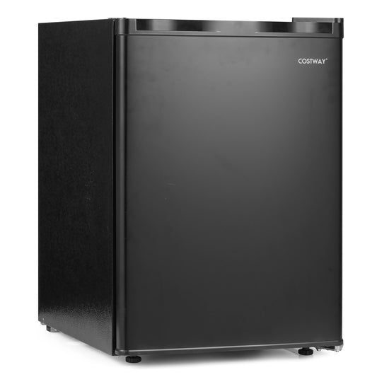 2.1 Cu.Ft Small Freezer with Reversible Single Door Energy Saving-Black