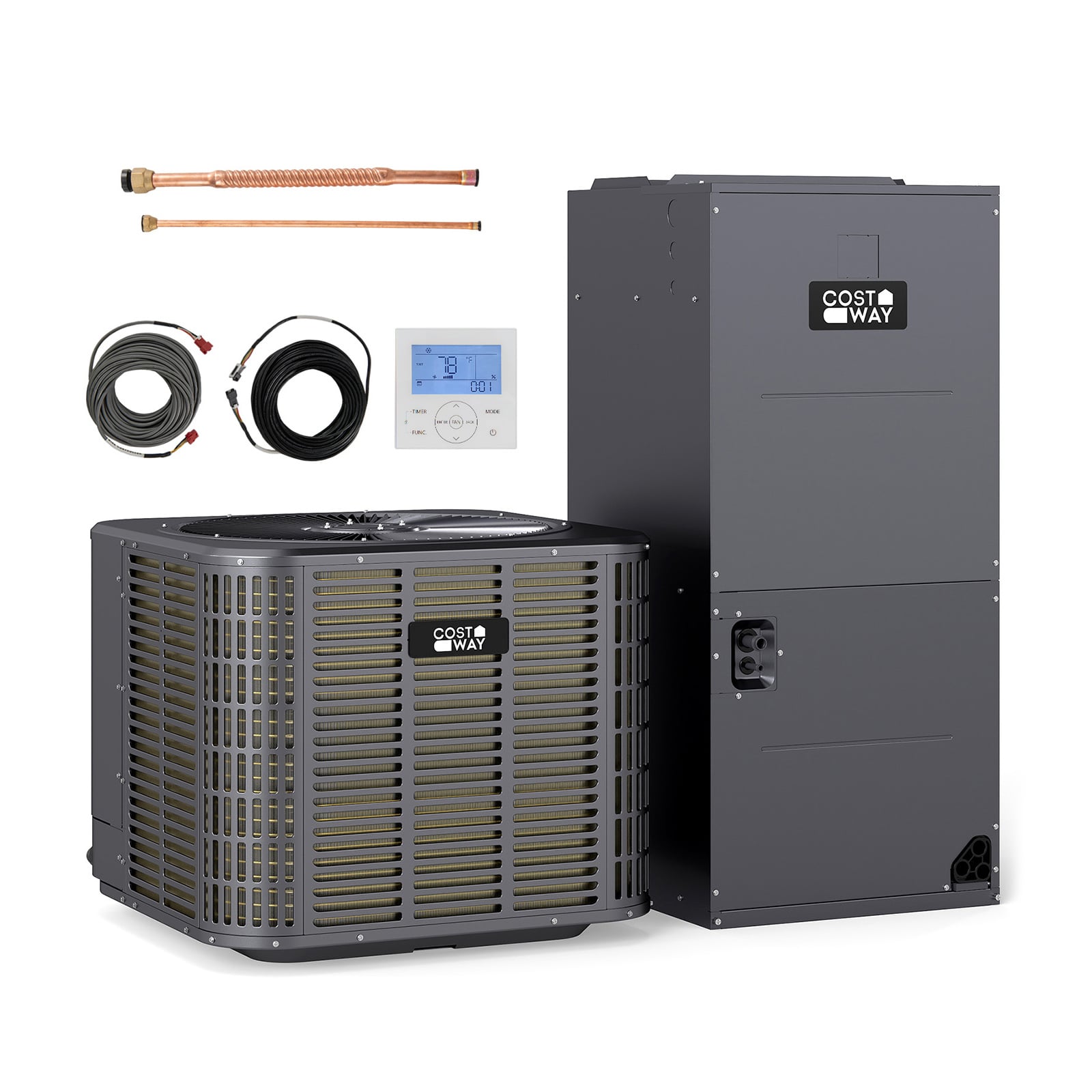 2 Ton 18 SEER2 High-Performance Heat Pump System (Operates down to -15„ƒ)