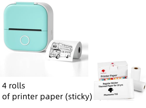 Portable Mini Thermal Label Printer Home Photo Printer\ Printer Bluetooth-compatible Mini Label Printer Price Tag