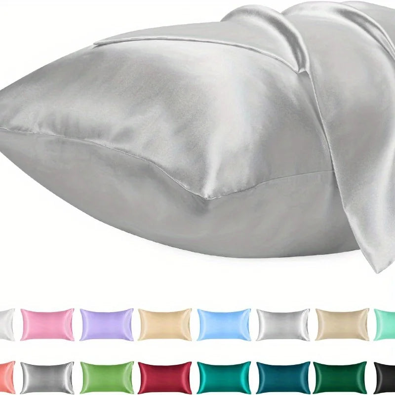 100% Satin Polyester Pillowcase