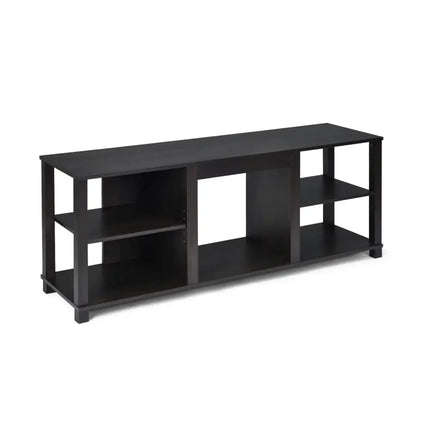 2Tier TV Storage Cabinet Console with Adjustable Shelves - Oasis Home Essentials