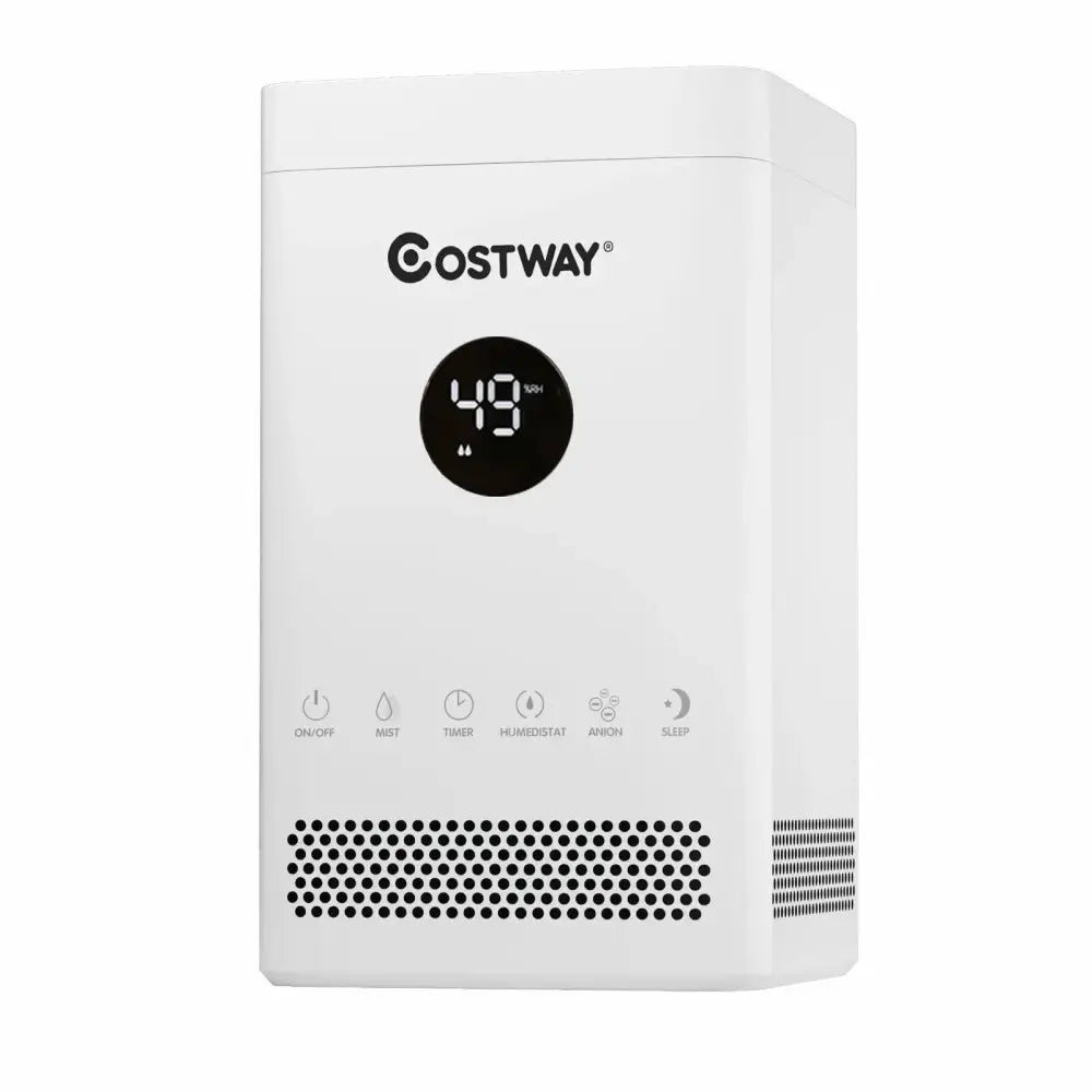 3.5L Quiet Top Fill Air Humidifier with Multiple Mode Costway