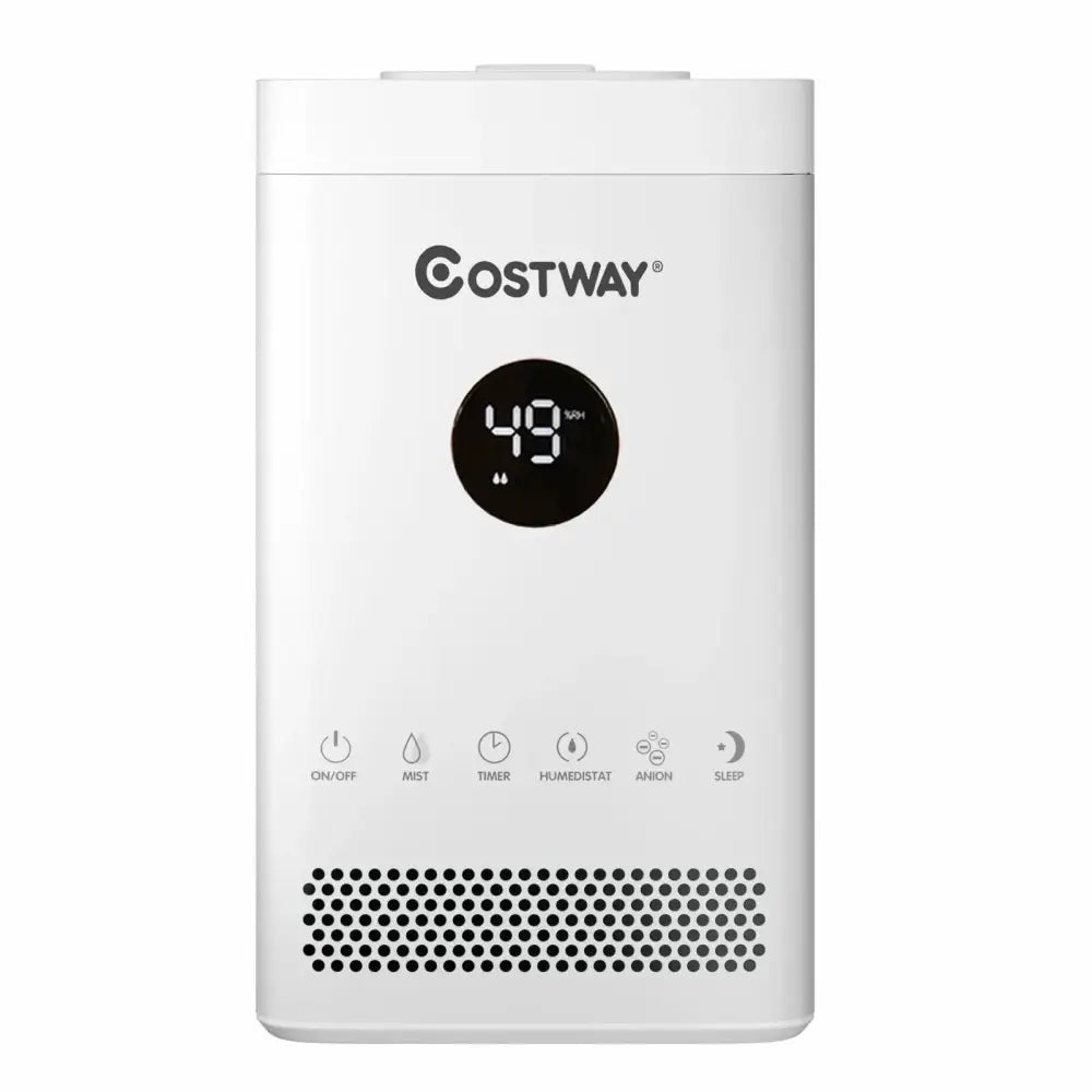 3.5L Quiet Top Fill Air Humidifier with Multiple Mode Costway