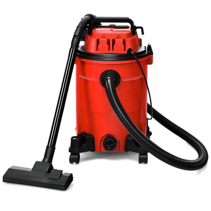 3 in 1 6.6 Gallon 4.8 Peak HP Wet Dry Vacuum Cleaner with Blower - Red - Oasis Home Essentials