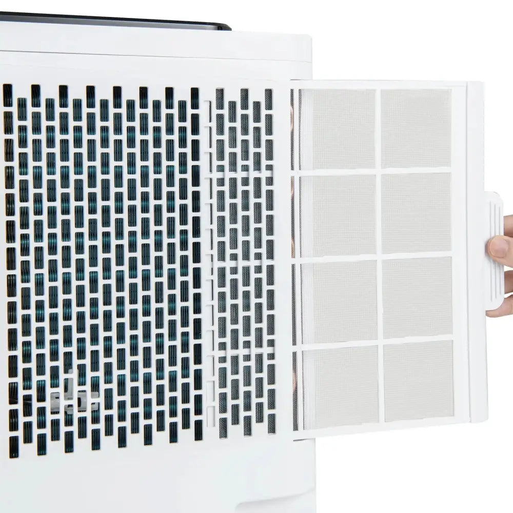 3-in-1 8000 BTU Portable Air Conditioner with Remote Control-White Costway