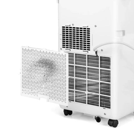 3-in-1 8000 BTU Portable Air Conditioner with Remote Control-White Costway