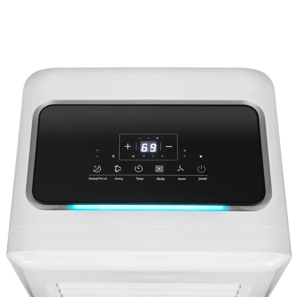 3-in-1 8000 BTU Portable Air Conditioner with Remote Control-White Costway