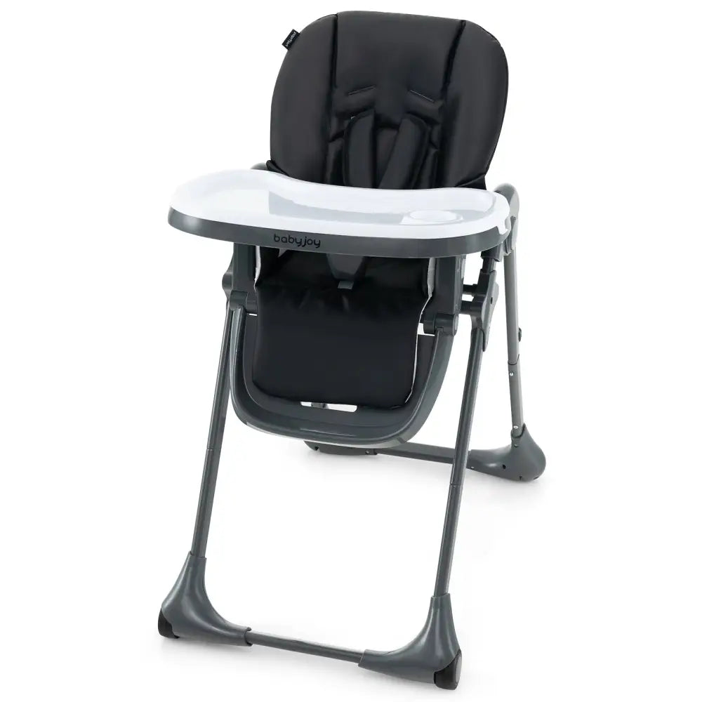 3-In-1 Convertible Baby High Chair for Toddlers-Black - Black - High Chairs