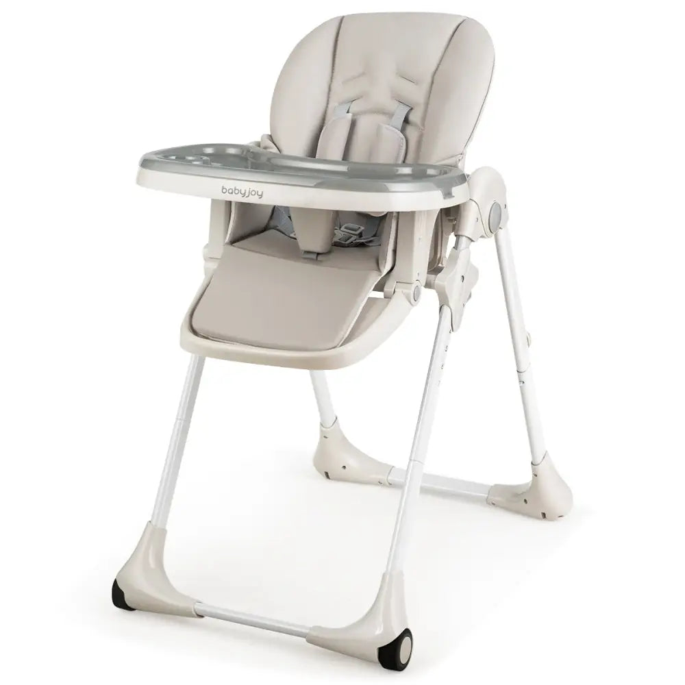 3-In-1 Convertible Baby High Chair for Toddlers-Gray - Gray - High Chairs